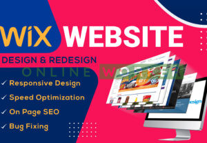 2569Design wix , redesign wix , online store, ecommerce website